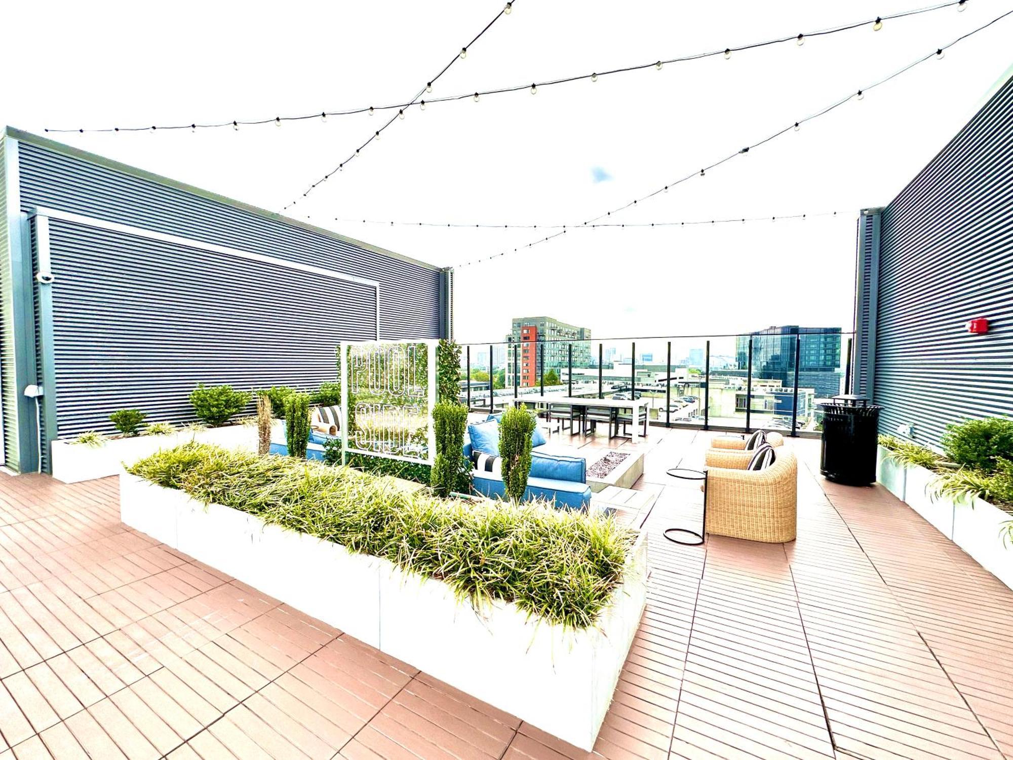 Modern Luxury At The Interlock Apartment Atlanta Luaran gambar
