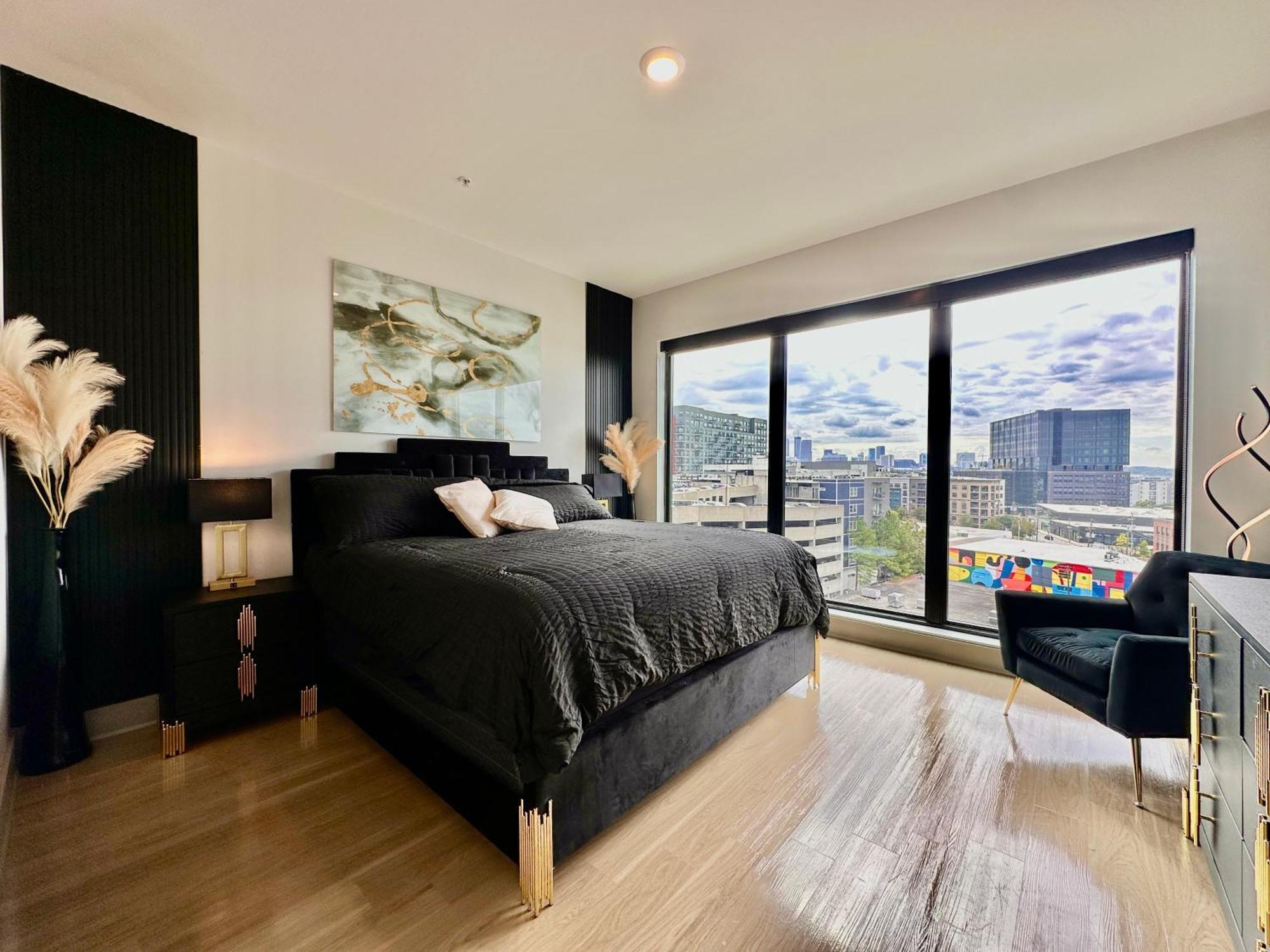 Modern Luxury At The Interlock Apartment Atlanta Luaran gambar