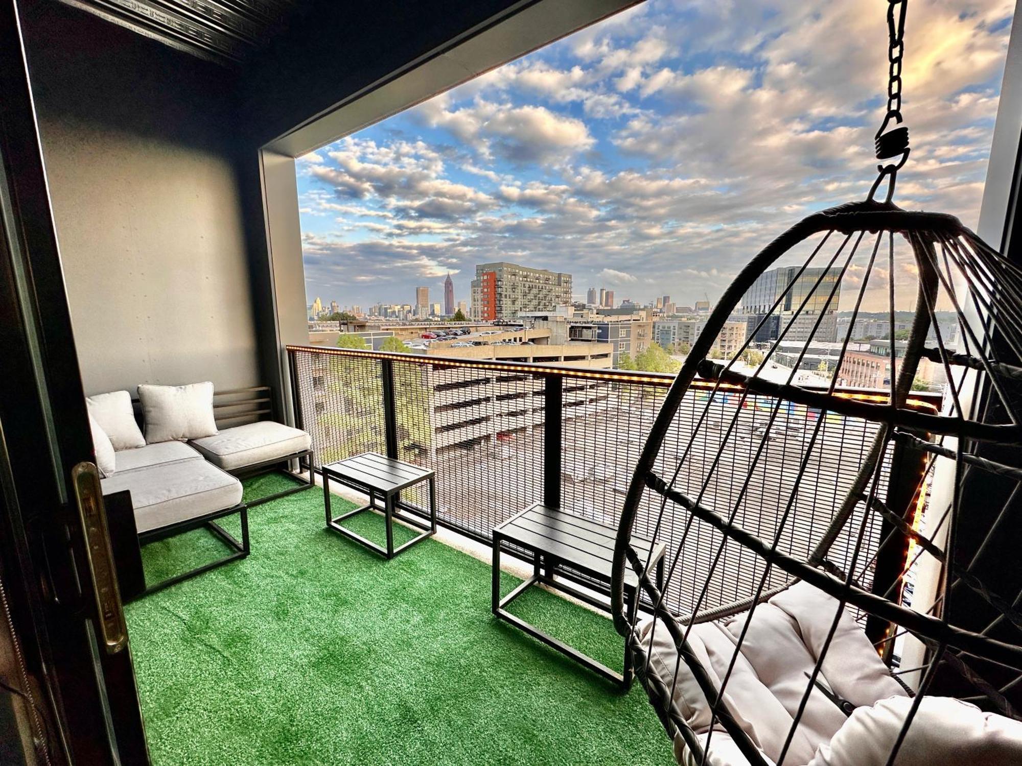 Modern Luxury At The Interlock Apartment Atlanta Luaran gambar