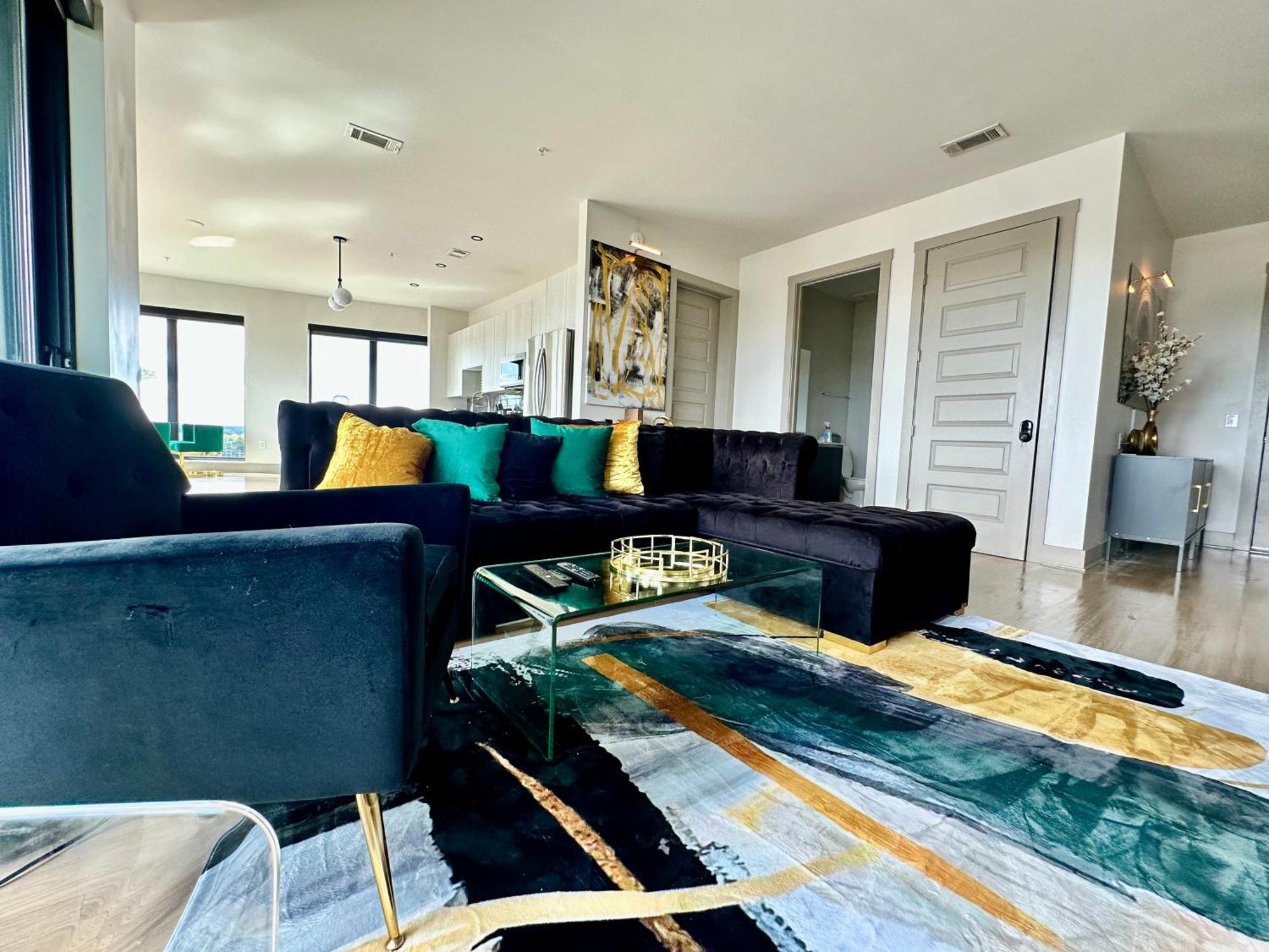 Modern Luxury At The Interlock Apartment Atlanta Luaran gambar