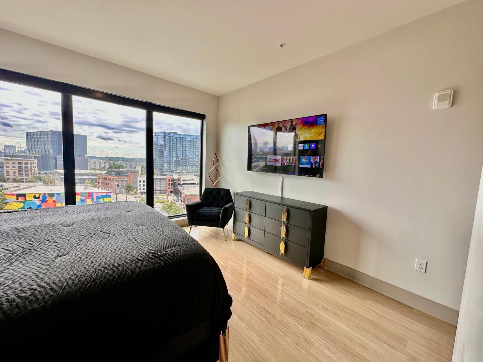 Modern Luxury At The Interlock Apartment Atlanta Luaran gambar