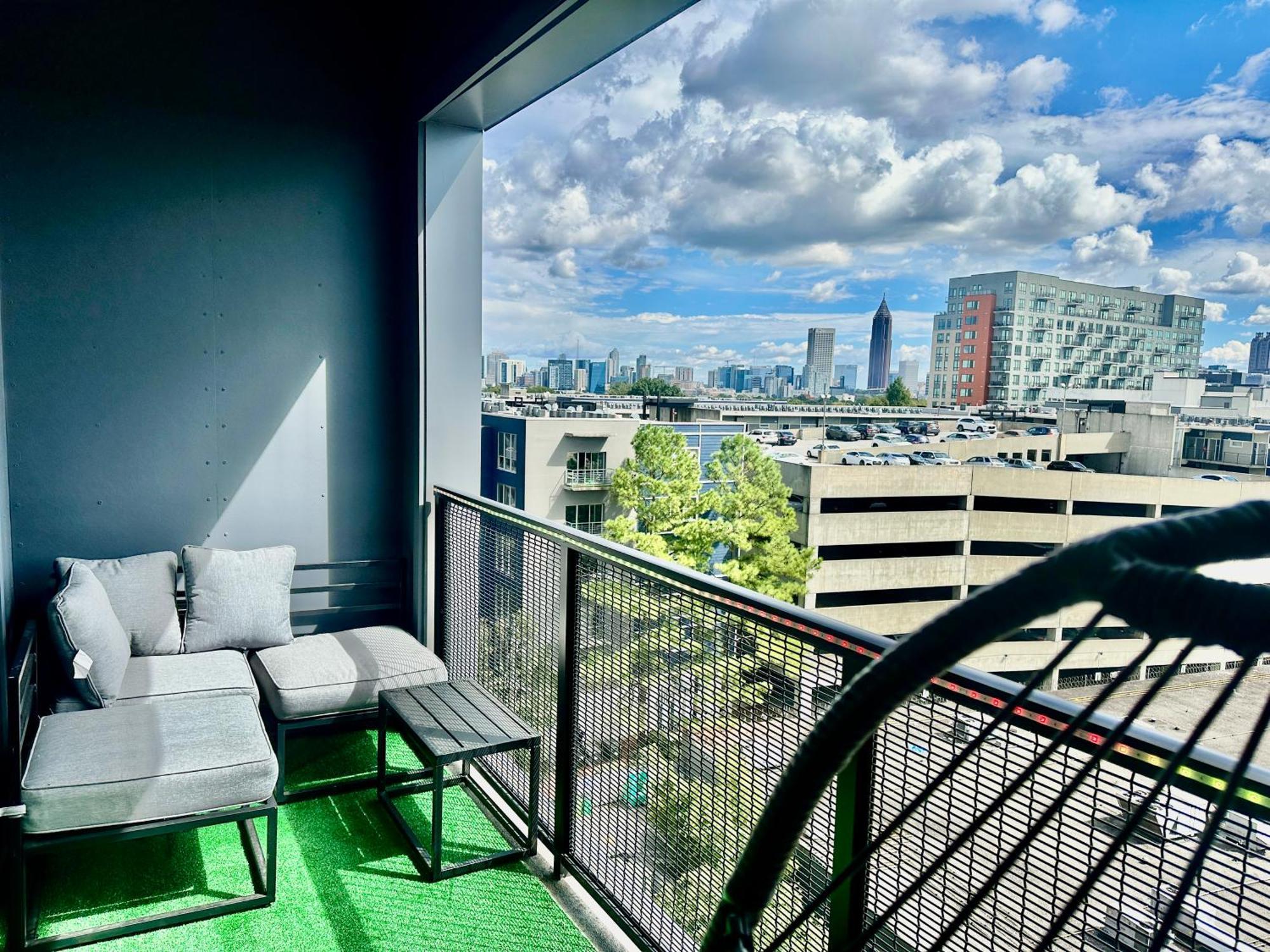 Modern Luxury At The Interlock Apartment Atlanta Luaran gambar