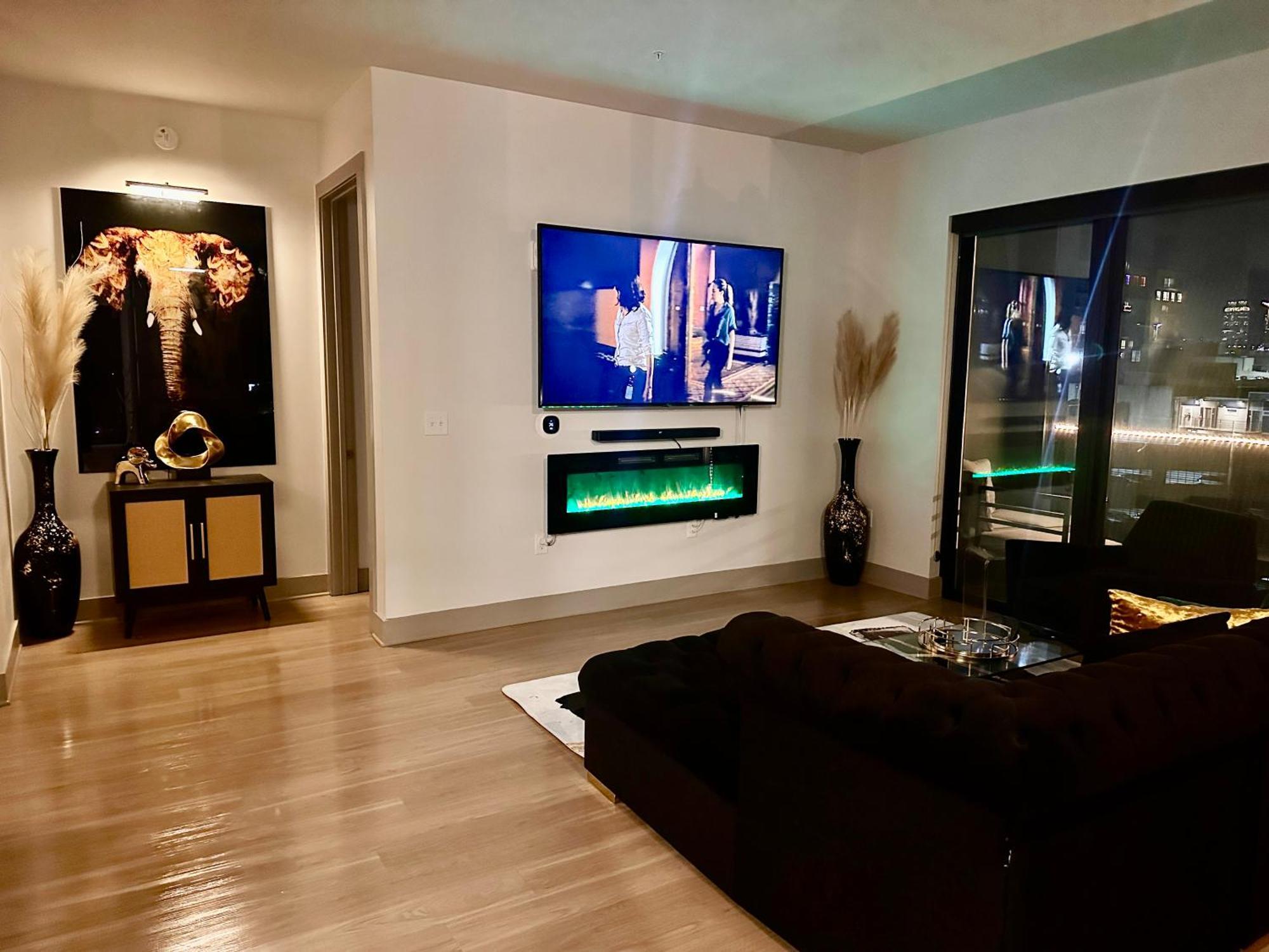 Modern Luxury At The Interlock Apartment Atlanta Luaran gambar