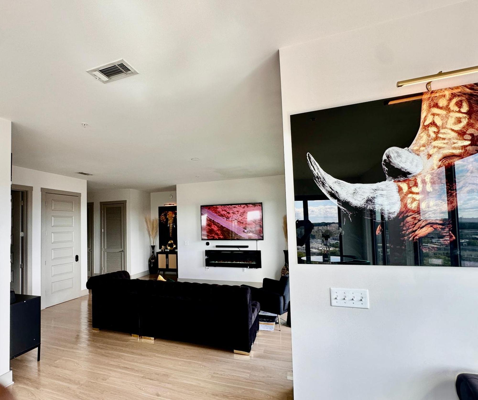 Modern Luxury At The Interlock Apartment Atlanta Luaran gambar